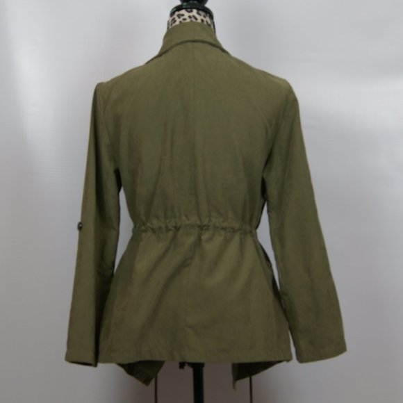 Shein Army Green top Sz M - Picture 5 of 12